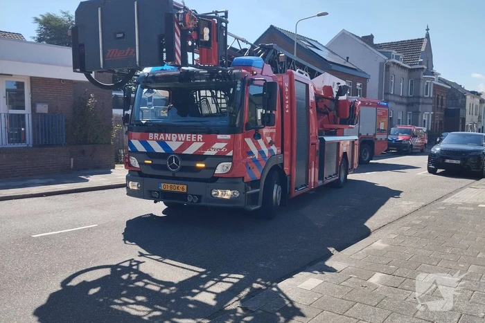 Brand in keuken snel onder controle