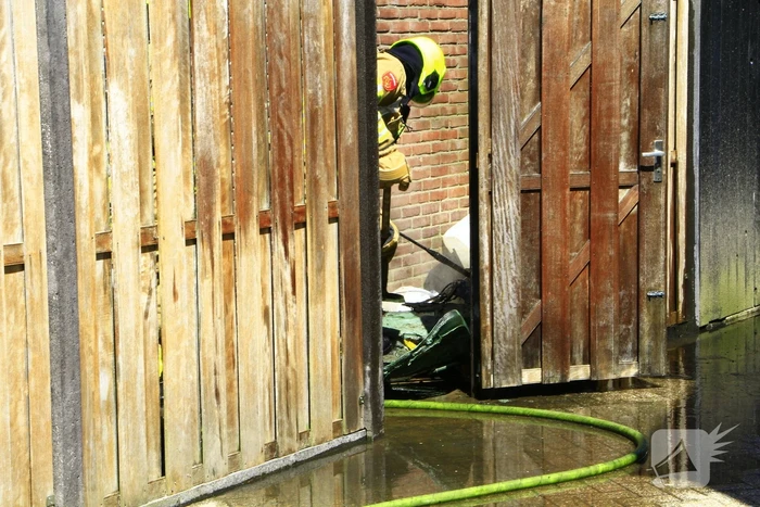 Brandende kliko veroorzaakt veel rookontwikkeling