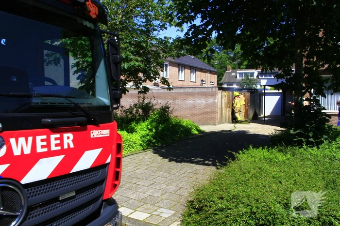 Brandende kliko veroorzaakt veel rookontwikkeling