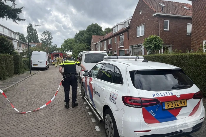 Straat afgezet vanwege gaslekkage