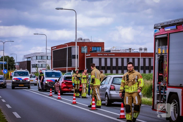 Provincialeweg deels dicht door aanrijding