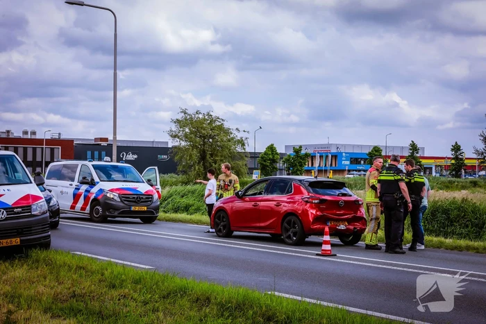 Provincialeweg deels dicht door aanrijding