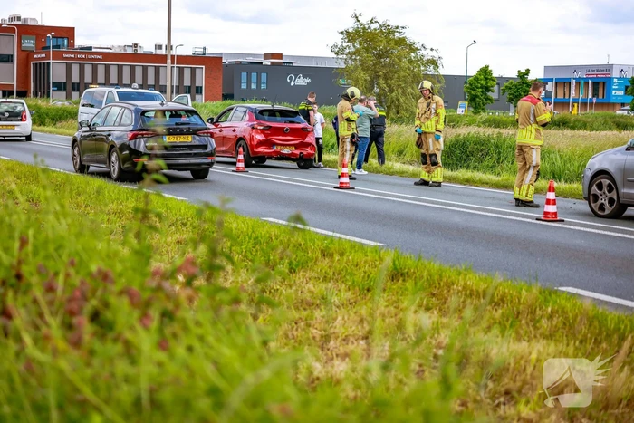 Provincialeweg deels dicht door aanrijding