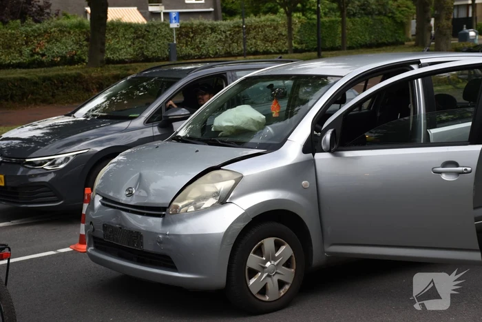 Automobiliste gewond bij kop-staartbotsing