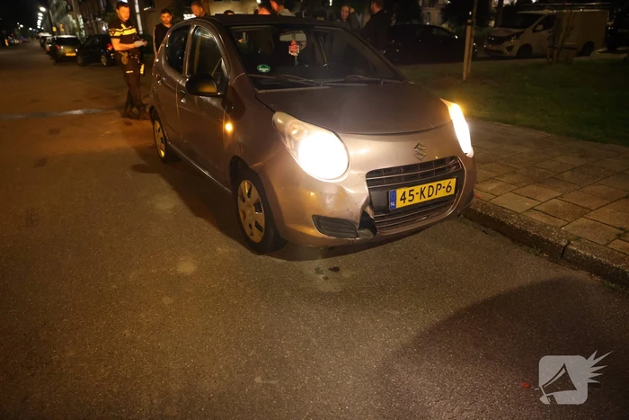 Scooterrijder geschept op kruising