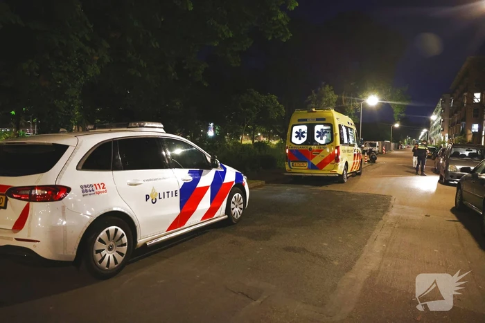 Scooterrijder geschept op kruising