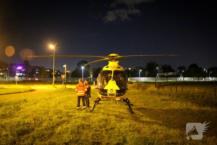 Traumateam assisteert bij medisch incident