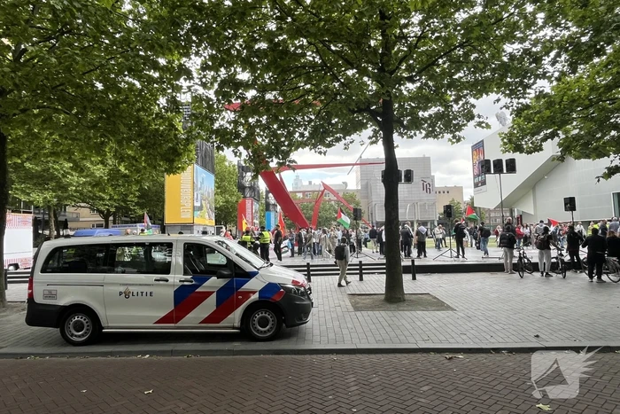 Politie grijpt in bij demonstraties