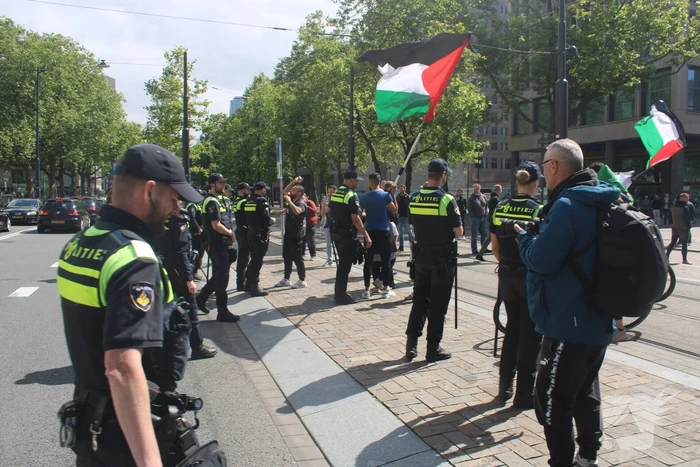 Politie grijpt in bij demonstraties