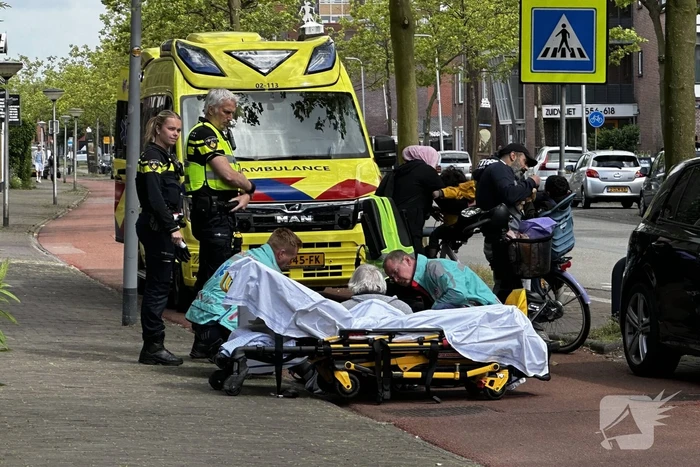 Vrouw in scootmobiel gewond geraakt bij ongeval
