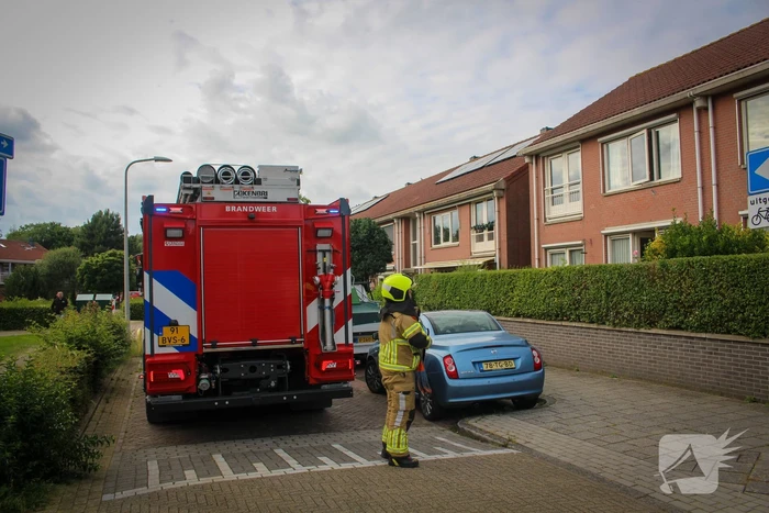 Brandweer ventileert woning na vergeten pannetje op het vuur