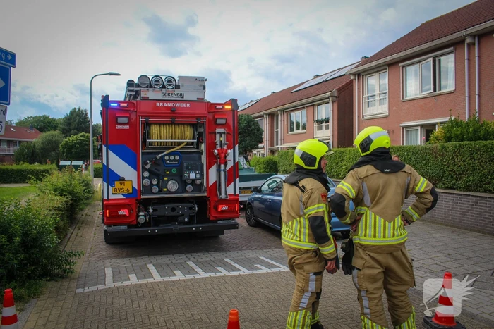 Brandweer ventileert woning na vergeten pannetje op het vuur