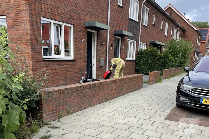 Woning geventileerd na brand