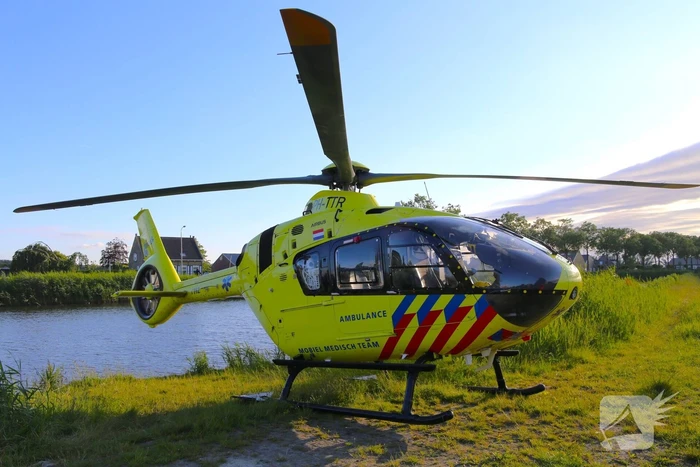 Traumahelikopter ingezet voor medische noodsituatie