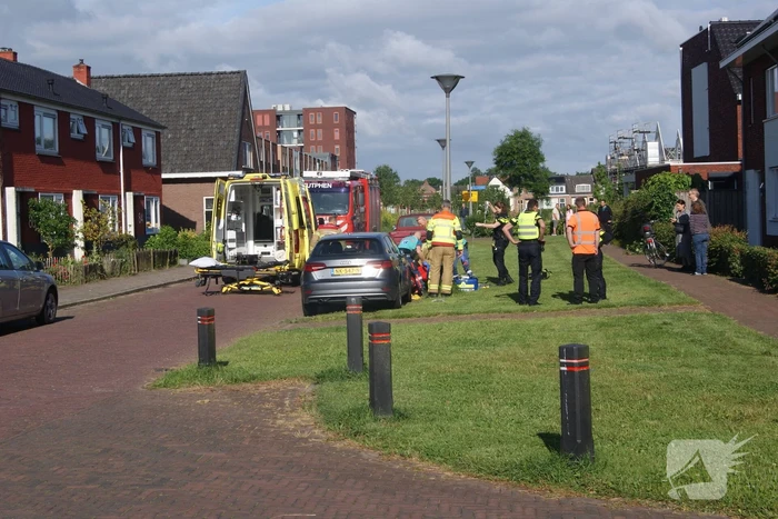 Gewonde na ongeval met remote controlled grasmaaier