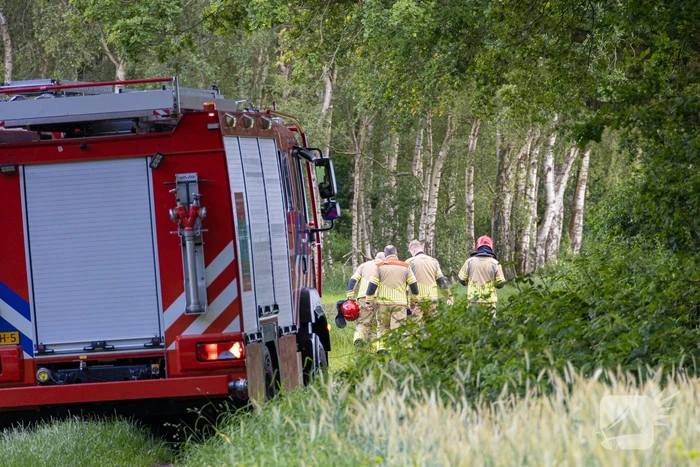 Brandweer schiet vastzittende scootmobieler te hulp