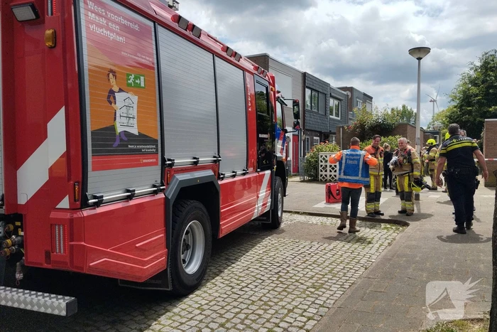 Gaslekkage tijdens werkzaamheden in een woning kerkrade