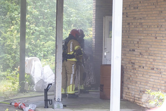 Grote brand uitgebroken in leegstaand