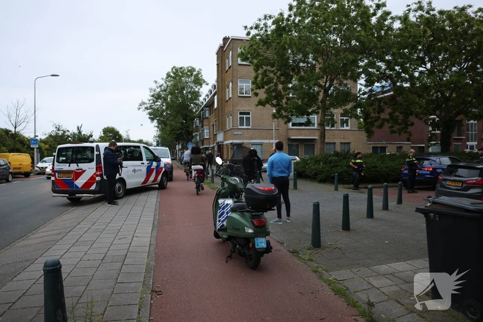 Aanrijding tussen scooter en auto
