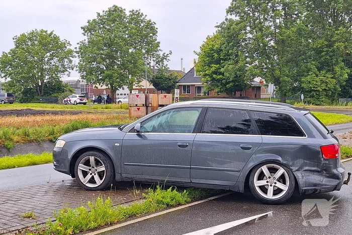 Flinke schade bij aanrijding op kruising