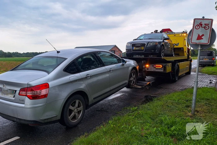 Flinke schade bij aanrijding op kruising