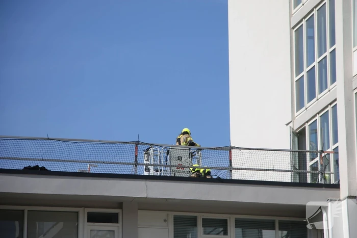 Brand in spouwmuur
