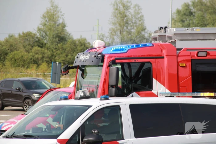 Grote ravage na ongeval