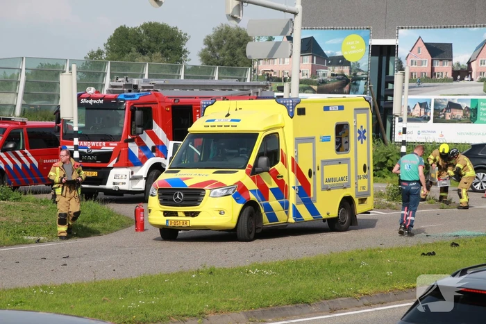 Grote ravage na ongeval