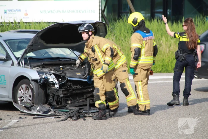 Grote ravage na ongeval