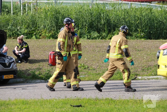 Grote ravage na ongeval