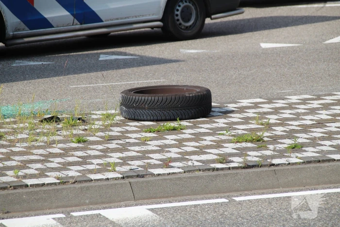 Grote ravage na ongeval
