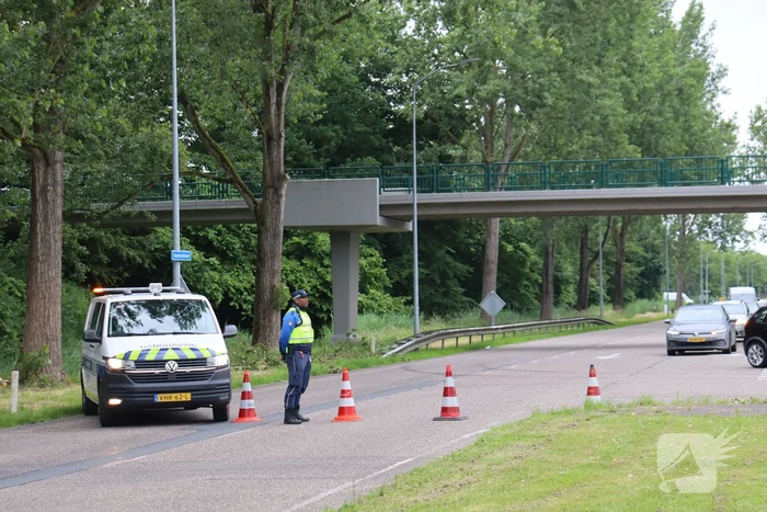 Auto verliest caravan