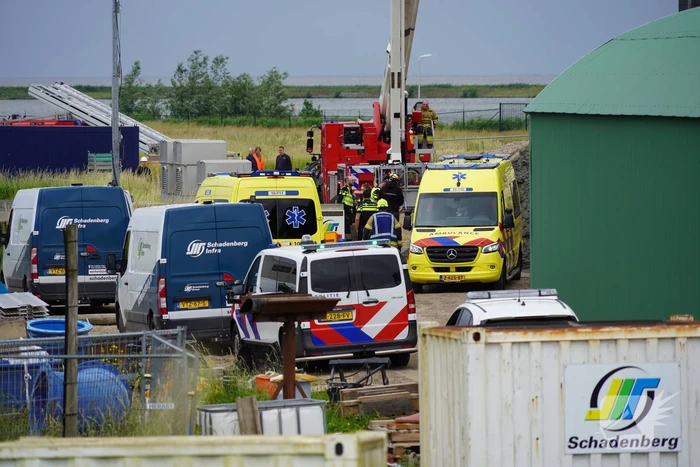 Persoon gewond geraakt bij bedrijfsongeval