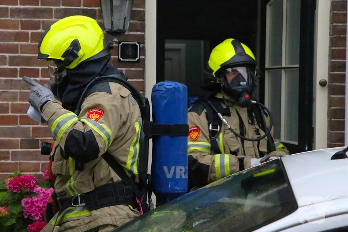 Brandweer aanwezig voor koolmonoxide melding in woonhuis