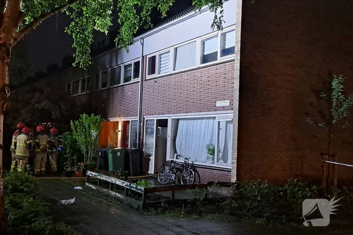 Brand op zolder van woonhuis