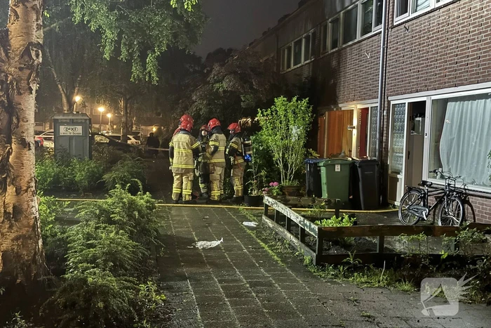 Brand op zolder van woonhuis