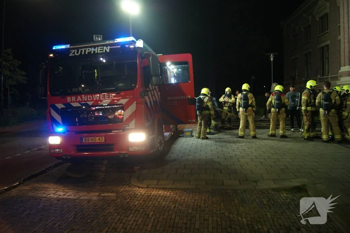 Brandweer ingezet voor brand in rechtbank