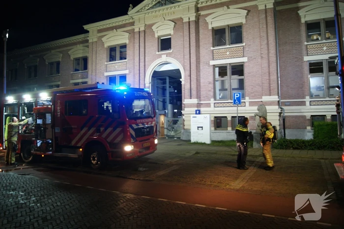Brandweer ingezet voor brand in rechtbank