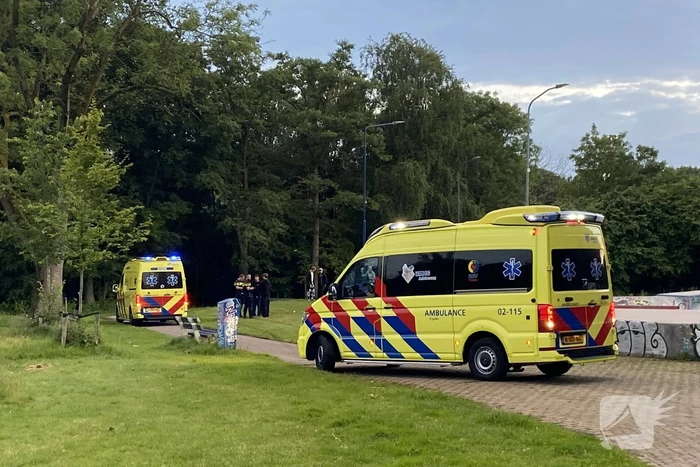 Zware mishandeling in skatepark