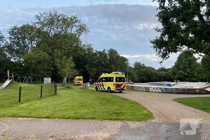 Zware mishandeling in skatepark