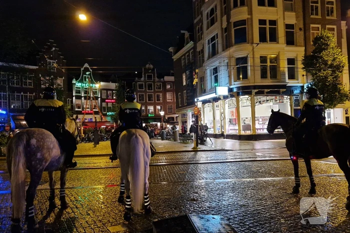 Mobiele eenheid ingezet bij ontruiming kraakpand