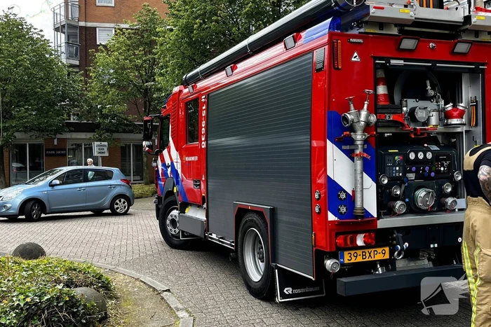 Brandweer ingezet voor oververhitte lift motor