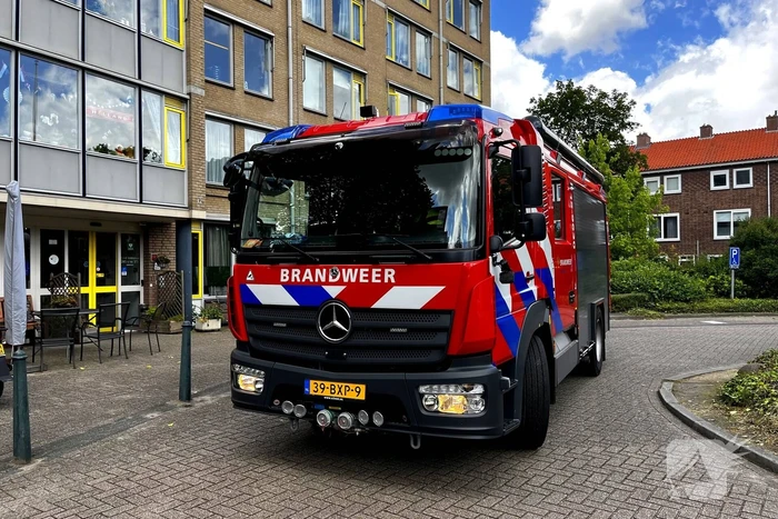 Brandweer ingezet voor oververhitte lift motor