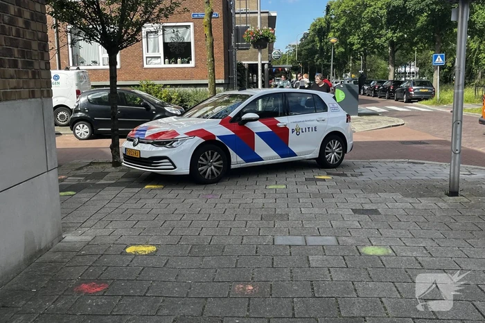 Veel hulpdiensten aanwezig voor vermoedelijke gaslek Vermeertoren