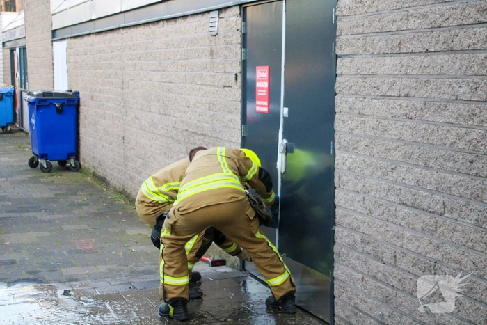Wateroverlast in winkelpand
