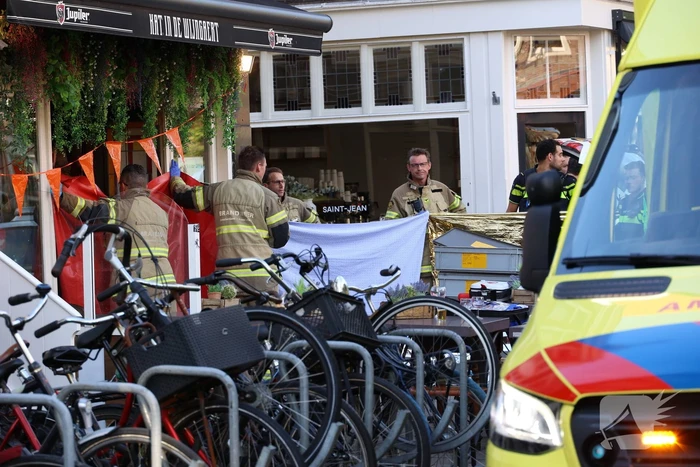 Reanimatie na steekpartij tevergeefs, verdachte aangehouden
