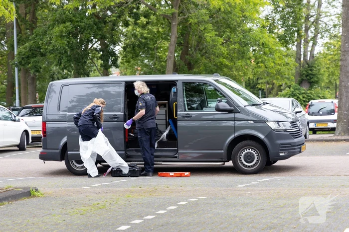 Politieonderzoek op parkeerplaats