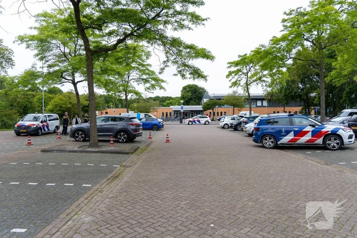 Politieonderzoek op parkeerplaats