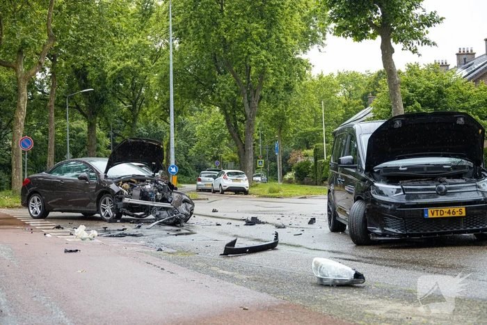 Aanrijding met veel schade