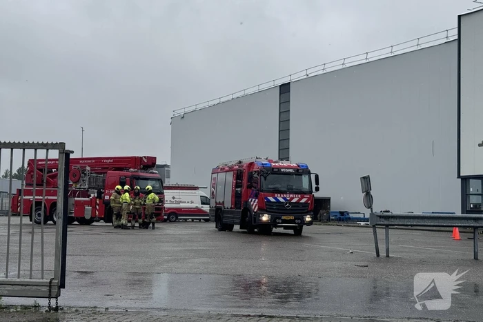 Dak distributie centrum bezwijkt